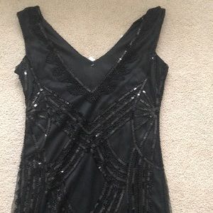 Black Flapper Dress